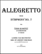 Allegretto from Symphony No. 7 P.O.D. cover